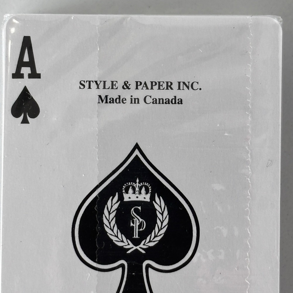 Style & Papier - Tulip & Iris Floral Playing Cards Vintage Bkgrd Sealed Bridge - Picture 4 of 9